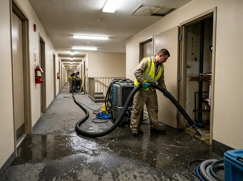 multi-unit-apartment-hallway-f-005 — frequently asked questions, Emergency Burst Pipe Water Extraction & Removal in Alta, IA
